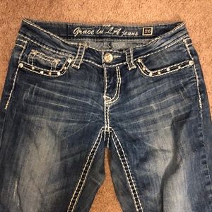 Grace in LA Designer Capri Jeans